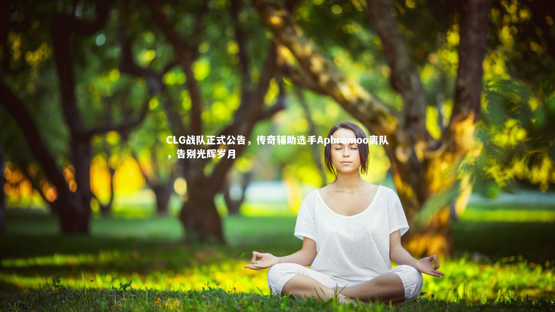 CLG战队正式公告，传奇辅助选手Aphromoo离队，告别光辉岁月